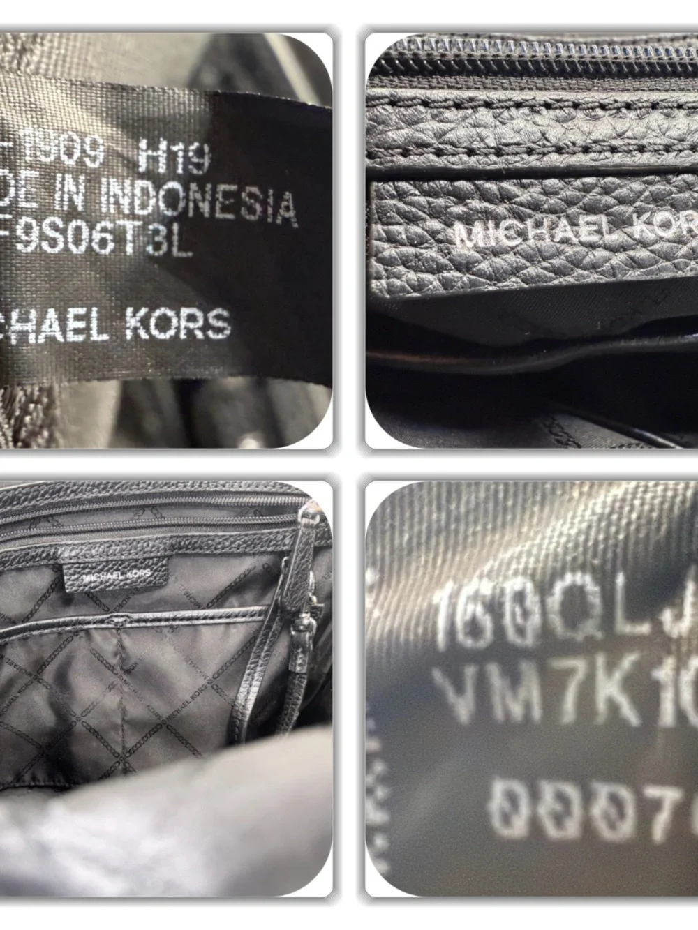 SASSY MICHAEL KORS PEBBLED LEATHER BLACK 2-WAY HANDBAG! MSRP $478